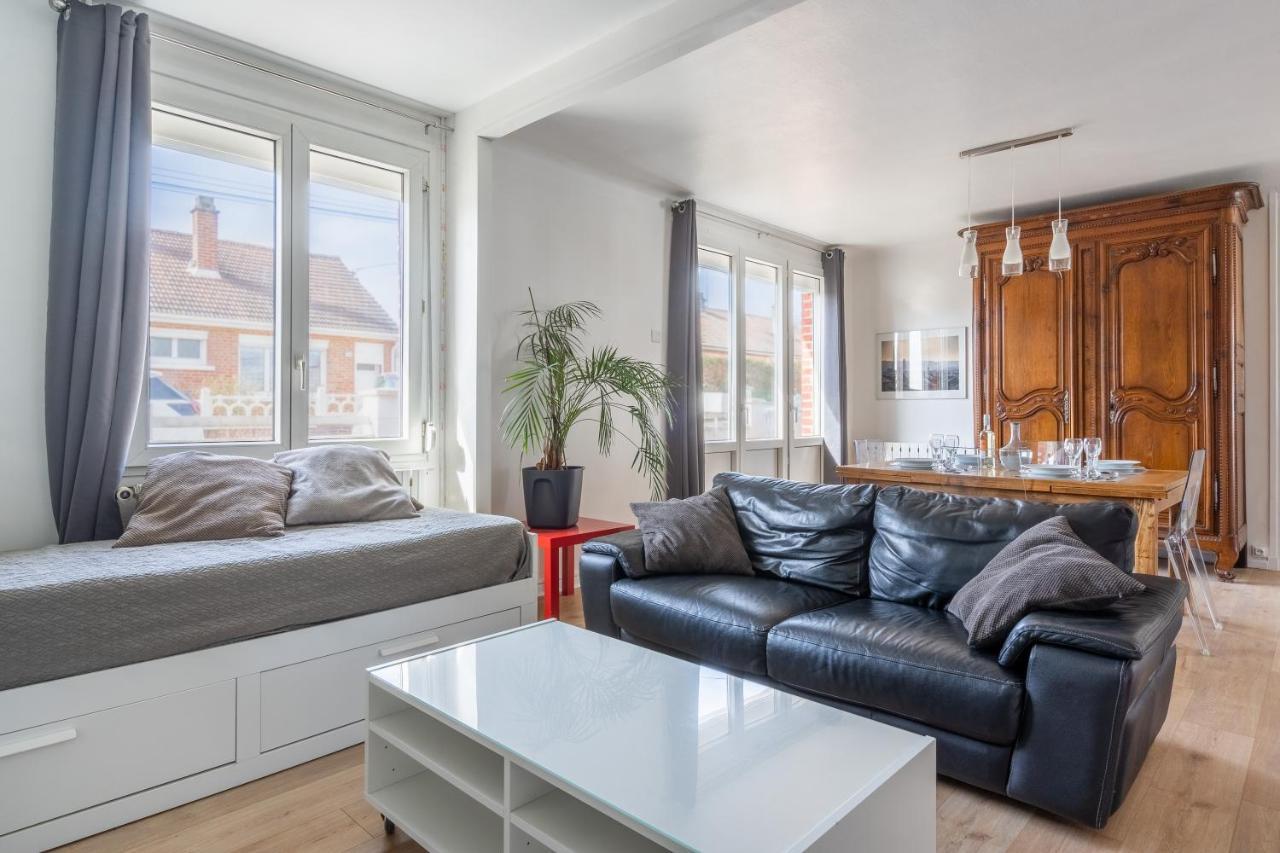 Maison Confortable, Terrasse Et Jardin A Amiens Dış mekan fotoğraf