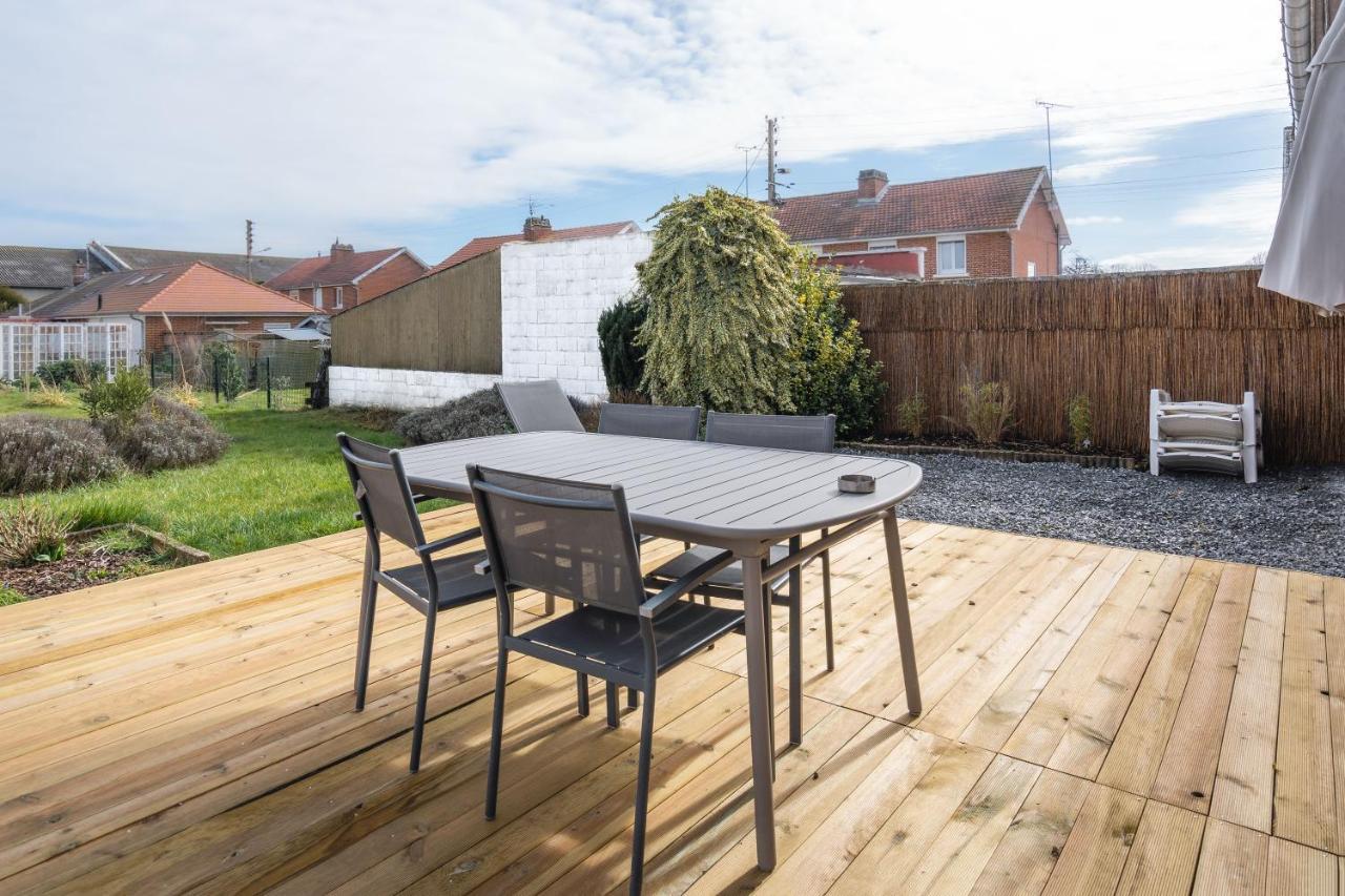 Maison Confortable, Terrasse Et Jardin A Amiens Dış mekan fotoğraf